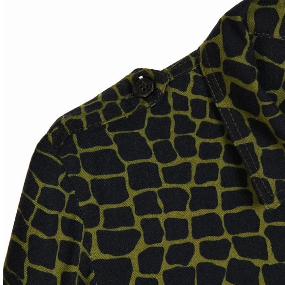 ZARA Kids | Green & Black | SRPLS PRINTED OVERSHIRT - Picture 4 of 7
